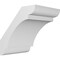 Ekena Millwork 5-in. W x 6-in. D x 6-in. H Olympic Architectural Grade PVC Knee Brace BRCP05X06X06OLY - alternate 1